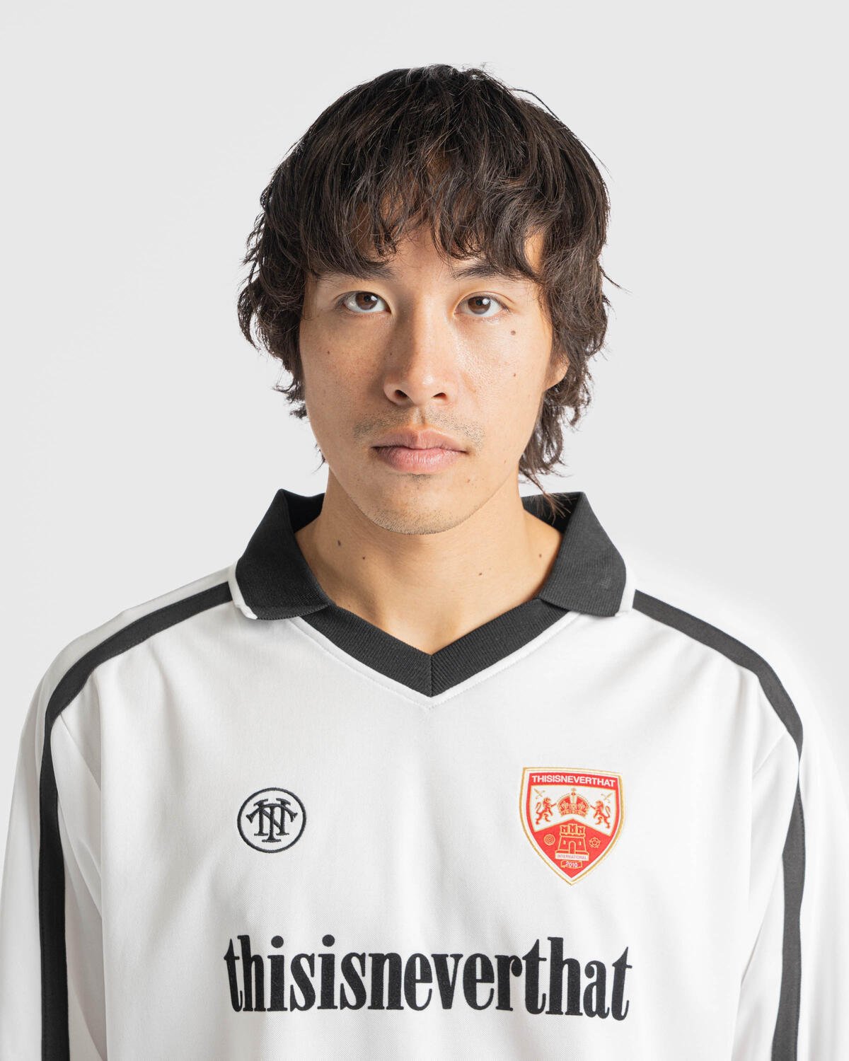 thisisneverthat Soccer Jersey | TN243TTSLT01-WHI | AFEW STORE
